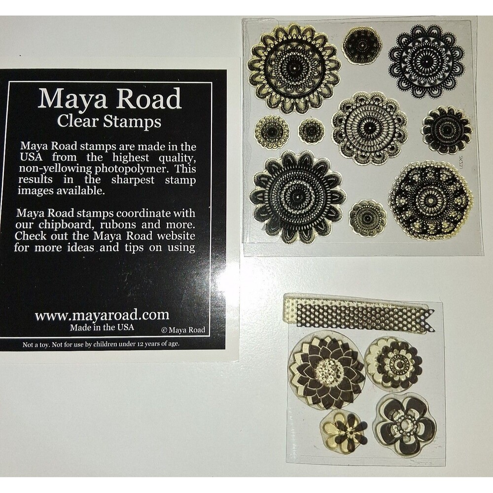 Maya Road Clear Stamps winters frost